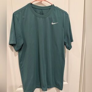 Nike Men's Aqua Short Sleeve Tee